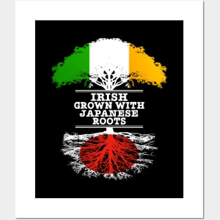 Irish Grown With Japanese Roots - Gift for Japanese With Roots From Japan Posters and Art